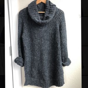 Heathered Grey Slouchy Sweater